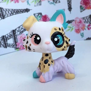 Littlest Pet Shop, perro cachorro, collie con oreja ÚNICO EN SU CLASE PERSONALIZADO PINTADO A MANO, ¡BONITO! - Imagen 1 de 4