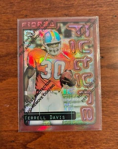 1996 Topps Finest Future Terrell Davis Rookie RC HOF #16/F43 - Picture 1 of 2