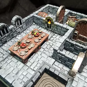 DnD Curse of Strahd Terrain Vampire Dungeon Modular Terrain Bundle DnD RPG Games - Picture 1 of 10