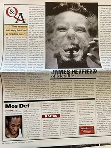 Metallica, Full Page Vintage Clipping - Picture 1 of 1