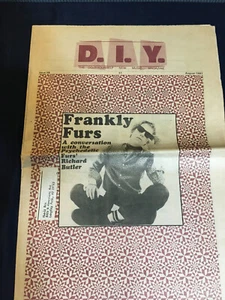 D.I.Y.-'Do-It-Youself New Music Magazine' Issue #8 August 1981 punk magazine - Picture 1 of 3