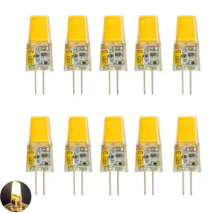 10X G4 5W LED Bulb COB AC 12V Warm White Capsule Lamp Dimmable Corn Bulb - Picture 1 of 4
