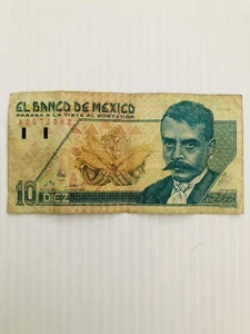 Mexico 10 Nuevos Pesos 1992 Series L - Picture 1 of 2