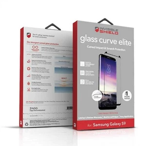 ESCUDO INVISIBLE ZAGG PARA SAMSUNG GALAXY S9 VIDRIO CURVO ÉLITE TEMPLADO 200101363 - Imagen 1 de 2
