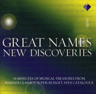 Various - Great Names • New Discoveries (CD, Comp, Promo) (Very Good Plus (VG+