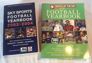 2x Collectable Football Yearbooks Sky Sports 2003-04 & Match Of The Day 2004-05 - Picture 1 of 12