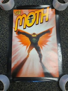 2003 The Moth 19x13'' POSTER Autograph/Signed by Steve Rude Comic Displayed - Imagen 1 de 6
