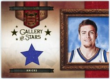 2009-10 Court Kings Gallery of Stars Materials David Lee Jersey 154/199 * Knicks