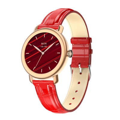 Women Girl Smart Watch Sports Fitness Tracker Bluetooth Wristwatches for Phones - Image 1 of 4