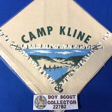 Boy Scout Camp Kline Neckerchief West Branch Council PA New In Bag