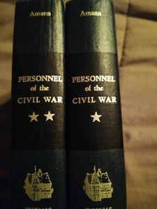 Personnel of the Civil War Two Volume Set. Introduction By William Amann.1961.HC - Picture 1 of 12