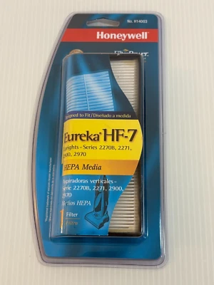 NUEVO HONEYWELL H14003 EUREKA HF-7 HEPA MEDIA FILTRO DE VACÍO MONTANTES SERIE 2270B Foto 1 de 3