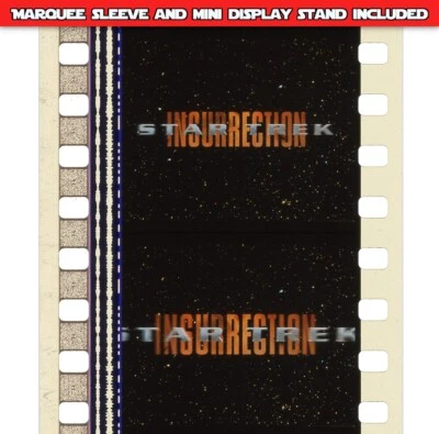 Star Trek: Insurrection - Pantalla de título - Tira de película de 5 celdas de 35 mm FL115 Foto 1 de 3