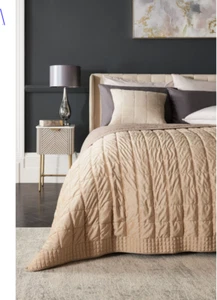 Next Champagne Gold Brooklyn Quilted Bedspread sold by hstrends - Picture 1 of 1