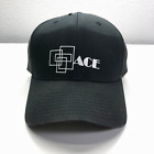 ACE Trucker Hat Yupoong Black Mens OSFM Snapback Mesh Back