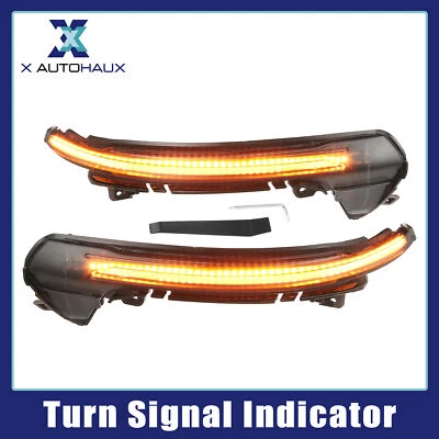 1 par de luces intermitentes de espejo retrovisor lateral coche 4G5949102B para Audi A6 2,0 L A/T Foto 1 de 4