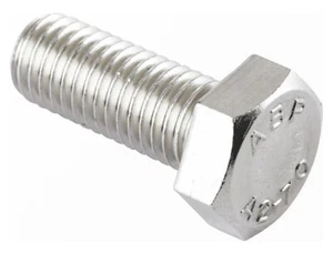 TORNILLO DE FIJACIÓN HEXAGONAL DBG M6x20mm - Acero inoxidable (grado A2) - Paquete de 50 - Imagen 1 de 1