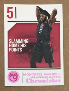 2019-20 Panini Chronicles Basketball Montrezl Harrell Clippers Pink Foil #77! - Bild 1 von 2