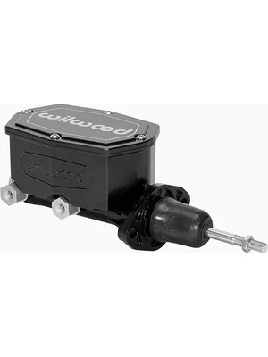 Wilwood M/C Tandem Compact Integral 1.00 Dia Die Cast Dual Outlet (260-15540-BK) - Image 1 of 4