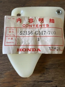 Honda CR80R 1986-2007 CR80RB CR85R CR85RB guía de cadena OEM 52156-GM7-700 - Imagen 1 de 4