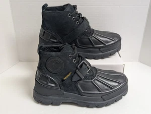 Polo Ralph Lauren OSLO niedrig wasserdicht Leder Wildleder Entenstiefel Herren US 7D neu - Bild 1 von 9