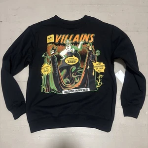 Disney Villains Sweatshirt Neu Mit Etikett Ursula Maleficent Evil Queen - Bild 1 von 3