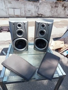 Kenwood LS-J6 Tre Vie Altoparlanti Casse Ottimo Stato Funzionanti Stereo - Foto 1 di 17