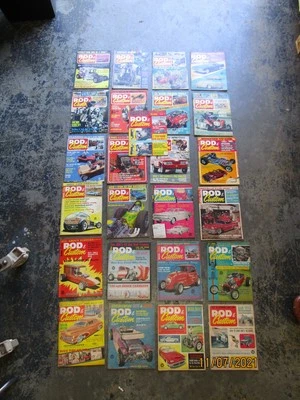 (25) Vintage Rod & Customs Magazines 1960's - Image 1 of 4