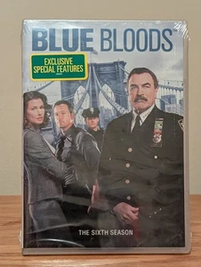BLUE BLOODS THE SIXTH SEASON DVD SEALED IN PLASTIC - Picture 1 of 7
