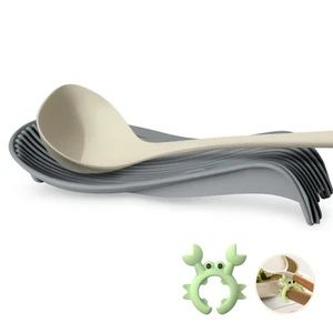 Silicone Spoon Rest for Stove Top with Crab Silicone Utensil Rest, Heat-Resis... - Bild 1 von 7