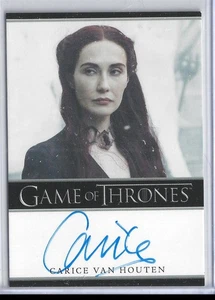 Juego de Tronos Temporada 5 Tarjeta Automática Carice Van Houten como Melisandre STC - Imagen 1 de 2