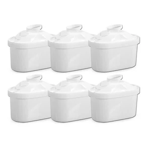 6 x Universal Filterpatronen passend für Brita Maxtra Wasserfilterkrüge - Bild 1 von 4