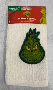 Dr. Seuss The Grinch Scrubby Handtuch Urlaub Küche Dekor Reinigungstuch - Bild 1 von 1