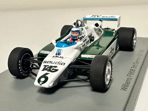 Spark F1 WC Williams FW08 n°6 K. Rosberg GP Allemagne 1982 1/43 S7499 0425 - Foto 1 di 4