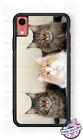 Linda funda protectora para teléfono mascota Cat Maine Coon para iPhone i12 Samsung A21 Google 4 LG