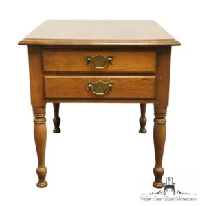 PENNSYLVANIA HOUSE Solid Cherry Traditional Style 21x27" Accent End Table 11-... - Picture 1 of 10