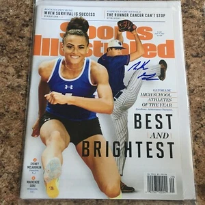 Mackenzie Gore Signed Sports Illustrated No Label San Diego Padres 7/17/17  - Picture 1 of 1
