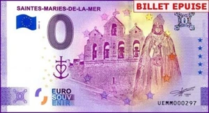 UEMM / SAINTES-MARIES-DE-LA-MER / BILLET 0 € / NULL EURO-SCHEIN / 0 € 2021-2 - Picture 1 of 1