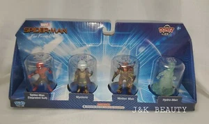 Marvel Comics Spider-Man: Far From Home mini DOMEZ 4-Pack SDCC 2019 Mysterio - Picture 1 of 7