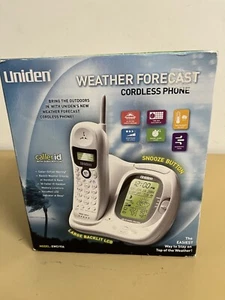 Uniden EWCI 936 Weather Forecast Cordless Phone, New & Unused in Open Box - Zdjęcie 1 z 7