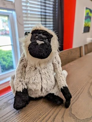 Webkinz Grey Langur HM226 No Code Active Plush Stuffed Animal GANZ 2008 - Image 1 of 4