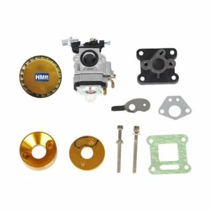 Tuning carburetor set 47 cc / 49 cm 15 mm gold pocket bike mini cross HMParts  - Picture 1 of 1