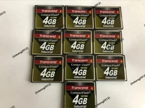 10pcs Transcend 4GB Ultra Speed Industrial CF Card cf100i - Picture 1 of 3