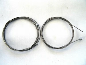 MATRIX Bremszug 2stk.Nirosta rostfrei Trommelnippel 1,2x2000mm NEU - Bild 1 von 2