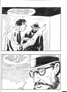 COMIC ART : Renzo Orru - Attualità nera # 16 - 2 Original Feder zeichnungen - Picture 1 of 3