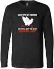 Mess With My Chickens And Youll Meet The Crazy Chicken Lady Funny T Shirt