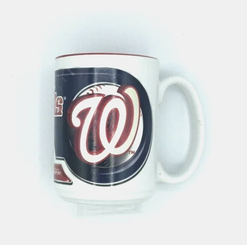 WASHINGTON NATIONALS MLB 15 OZ CERAMIC BALLGAME COFFEE MUG FROM BOELTER Cover