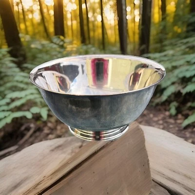 “Sons of Liberty Bowl” 6 “por Paul Revere Reprodução, Oneida Silversmiths - Imagem 1 de 4