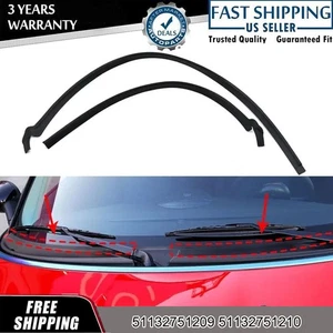 LHD Windshield Cowl Cover Apron Seal Trim Strip For Mini Cooper R55 R56R57 07-15 - Picture 1 of 24