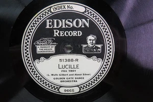 Golden Gate Dance Orch - EDISON 51388 - Lucille - Imagen 1 de 4